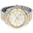 Michael Kors Men's Lexington Chronograph Two Tone Watch - MK8344